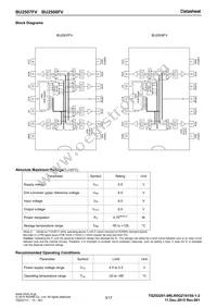 BU2507FV-E2 Datasheet Page 3