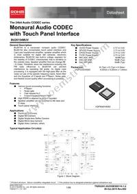 BU26154MUV-E2 Datasheet Cover