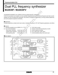 BU2630F-E2 Cover