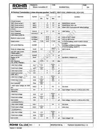 BU26507GUL-E2 Datasheet Page 2