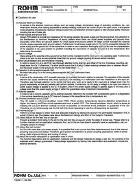 BU26507GUL-E2 Datasheet Page 4