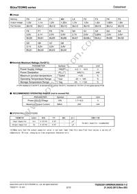 BU31TD3WG-TR Datasheet Page 3
