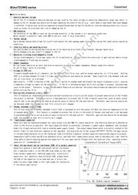 BU31TD3WG-TR Datasheet Page 9