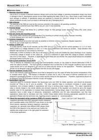 BU33UC3WG-TR Datasheet Page 22