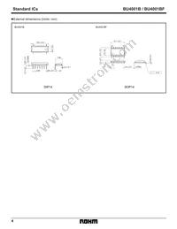 BU4001B Datasheet Page 4