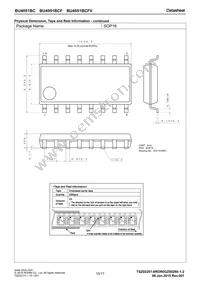 BU4051BC Datasheet Page 15