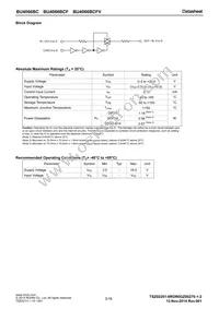 BU4066BC Datasheet Page 3