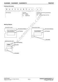 BU4094BC Datasheet Page 15