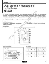 BU4538B Datasheet Cover