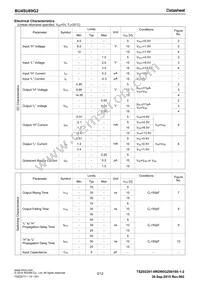 BU4SU69G2-TR Datasheet Page 3