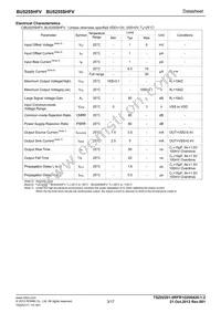 BU5255SHFV-TR Datasheet Page 3