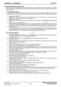 BU5255SHFV-TR Datasheet Page 4