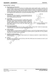 BU5255SHFV-TR Datasheet Page 15