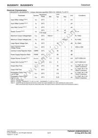 BU5265SHFV-TR Datasheet Page 3