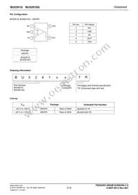 BU5281G-TR Datasheet Page 2
