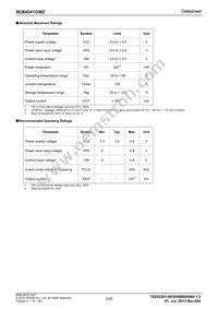 BU64241GWZ-E2 Datasheet Page 3