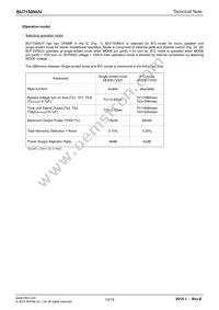 BU7150NUV-E2 Datasheet Page 12
