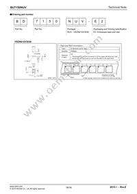 BU7150NUV-E2 Datasheet Page 18