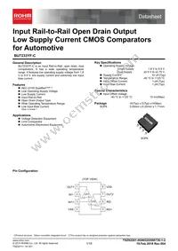 BU7233YF-CGE2 Datasheet Cover