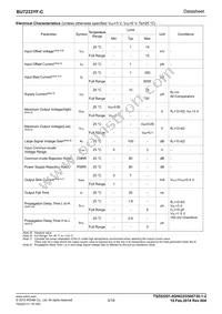BU7233YF-CGE2 Datasheet Page 3