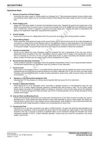 BU7242YFVM-CGTR Datasheet Page 19