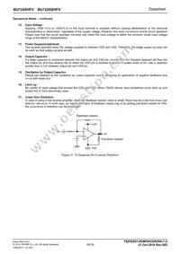 BU7245SHFV-TR Datasheet Page 16