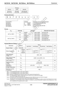 BU7252SFVM-TR Datasheet Page 2