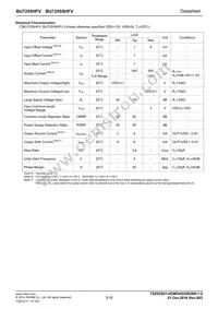 BU7255SHFV-TR Datasheet Page 3