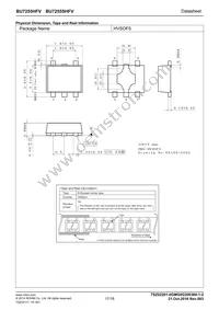 BU7255SHFV-TR Datasheet Page 17