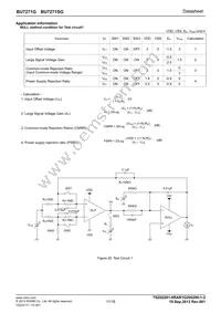 BU7271G-TR Datasheet Page 11