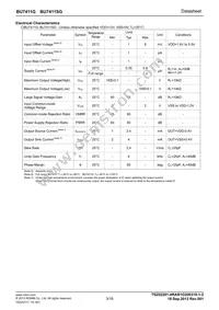 BU7411G-TR Datasheet Page 3