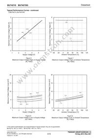 BU7421G-TR Datasheet Page 6