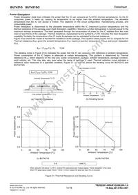 BU7421G-TR Datasheet Page 14