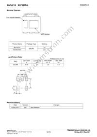 BU7421G-TR Datasheet Page 18