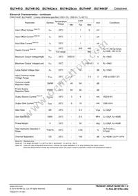 BU7442SFVM-TR Datasheet Page 7