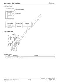 BU7475SHFV-TR Datasheet Page 18