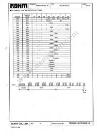 BU7875GLS-E2 Datasheet Page 20