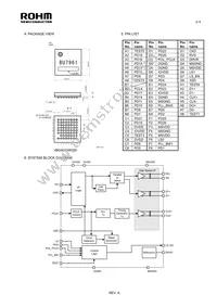 BU7961GUW-E2 Datasheet Page 3
