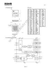 BU7962GUW-E2 Datasheet Page 3