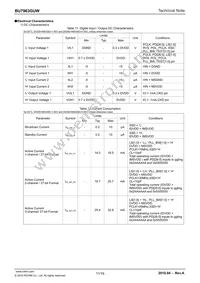 BU7963GUW-E2 Datasheet Page 11