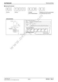 BU7963GUW-E2 Datasheet Page 19