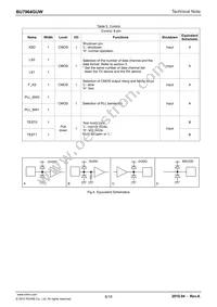 BU7964GUW-E2 Datasheet Page 6