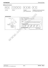 BU7964GUW-E2 Datasheet Page 18