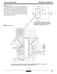 BU8307CF-E2 Datasheet Page 15