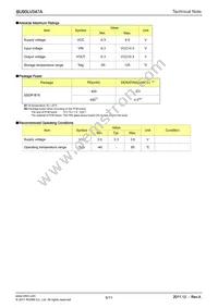 BU90LV047A-E2 Datasheet Page 6