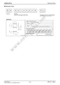 BU90LV047A-E2 Datasheet Page 11