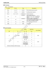 BU90LV048-E2 Datasheet Page 5