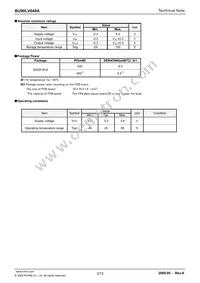 BU90LV049A-E2 Datasheet Page 2