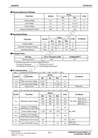 BU90T81-E2 Datasheet Page 3