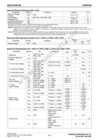 BU91510KV-ME2 Datasheet Page 3